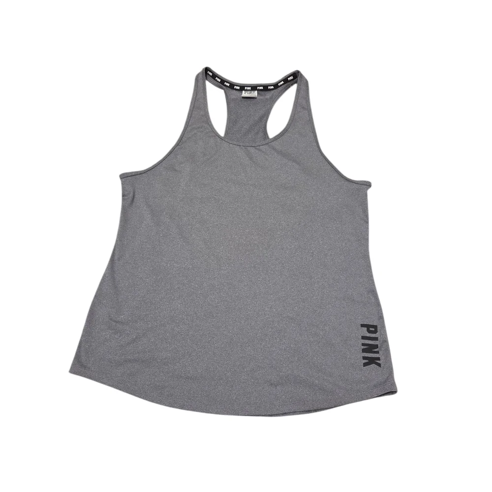 PINK Victoria's Secret Charcoal Tank Top - Picture 1 of 2